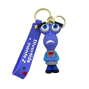 Chaveiro Divertidamente - Medo - 8cm - 1 unidade - Rizzo