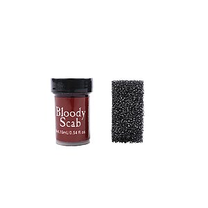 Maquiagem para Halloween - Crosta de Sangue Vermelho - 16ml - 1 unidade - Cromus - Rizzo