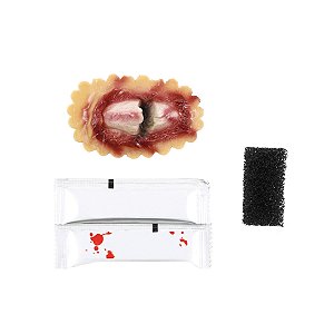 Kit Maquiagem Corporal para Halloween - Braço Quebrado - 1 unidade - Cromus - Rizzo