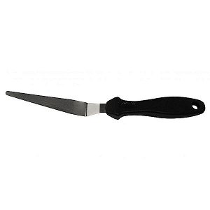Espátula Angular Ponta Fina Inox para Confeitar Mago