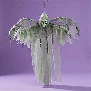 Enfeite Decorativo de Halloween - Caveira Scott - 72cm - 1 unidade - Cromus - Rizzo