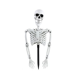 Enfeite Decorativo de Halloween - Esqueleto de Jardim - 50cm - 1 unidade - Cromus - Rizzo