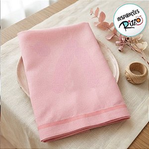 Guardanapo de Tecido - Rosa - 50x50cm - 1 unidade - Cromus - Rizzo