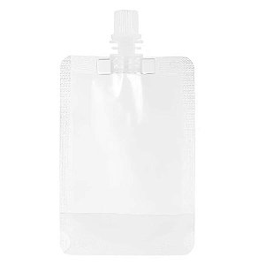 Saco Plástico com Tampa para Bebidas - 300ml - 11x17cm - 6 unidades - Rizzo - Rizzo