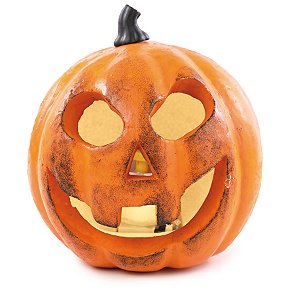 Enfeite de Halloween - Abóbora Smoke com Vaporizador de Água - 24x20cm - 1 unidade - Cromus - Rizzo
