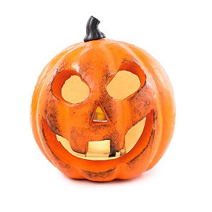 Enfeite de Halloween - Abóbora Smoke com Vaporizador de Água - 16x17cm - 1 unidade - Cromus - Rizzo