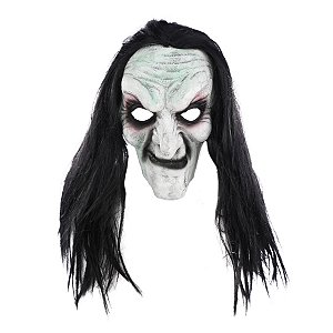 Máscara de Halloween Premium - Bruxa Rowena - 1 unidade - Cromus - Rizzo