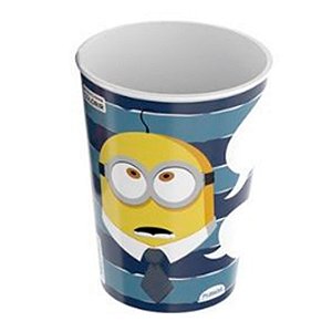 Copo de Plástico Minions Distraído - 320ml - 1 unidade - Plasútil - Rizzo