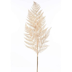 Galho Decorativo - Folhagens Dourada - 70cm - 1 unidade - Cromus - Rizzo