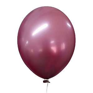 Balão de Festa Alumínio - Pink - Happy Day - Rizzo