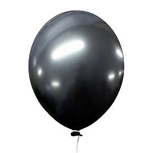 Balão de Festa Alumínio - Onix - Happy Day - Rizzo