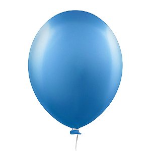 Balão de Festa Alumínio - Azul  - Happy Day - Rizzo