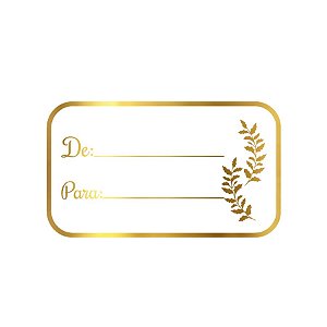 Adesivo "De/Para Orvalho" - Ref 2135 Hot Samping - 100 unidades - Stickr - Rizzo
