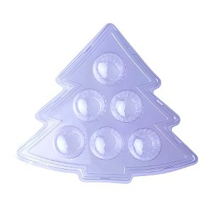 Blister Arvore de Brigadeiro Cristal - 5 unidades - Rizzo