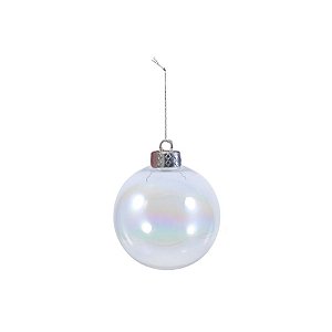 Bola de Natal - Furta-Cor - 6cm - 6 unidades - Rizzo