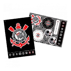 Kit Decorativo - Corinthians - 9 unidades - Festcolor - Rizzo