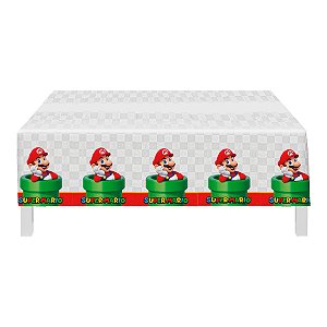Toalha de Mesa - Super Mario - 1 unidade - FestColor - Rizzo