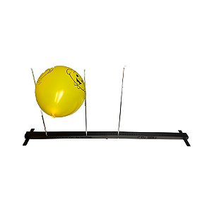 Medidor de Metal para Balão Profissional 16'' - Preto - 1 unidade - Figadoli - Rizzo