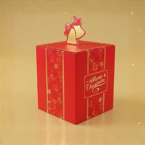 Caixa Pop Up para Doces - Natal Clássico - 12x10x10cm - 10 unidades - Ideia Embalagens - Rizzo