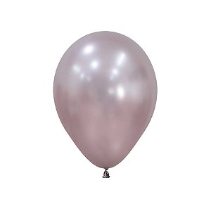 Balão de Festa Látex Silk - Rosa Primavera (Cor: 809) - Sempertex - Rizzo