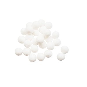 Pompom Decorativo Branco - 16mm - 25 unidades - Rizzo