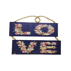 Placa Decorativa em MDF - Love - 1 unidade - Rizzo