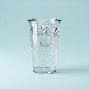Copo Plástico Crystal Bello -  440ml - 25 unidades - Plastilânia - Rizzo
