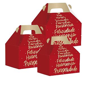 Caixa Maleta Kids Natal  -Votos- 10 unidades -Cromus - Rizzo
