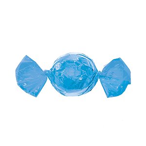 Papel Trufa 14,5x15,5cm - Azul Claro - 100 unidades - Cromus - Rizzo Embalagens