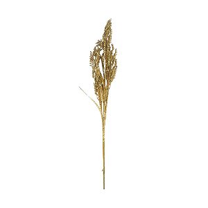 Galho Decorativo - Dourado Com Glitter - 77cm - 1 unidade - Rizzo