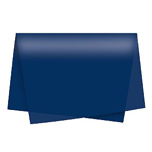 Papel de Seda - 49x69cm - Azul Marinho - 100 folhas - Cromus - Rizzo Embalagens