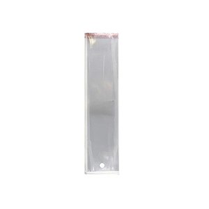Saco Adesivado Com Furo - 6x25cm - 100 unidades - Rizzo