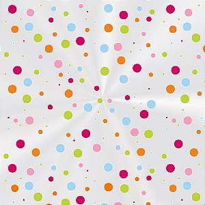 Saco Decorado Colorê - 15x22cm - 100 unidades - Cromus - Rizzo Embalagens