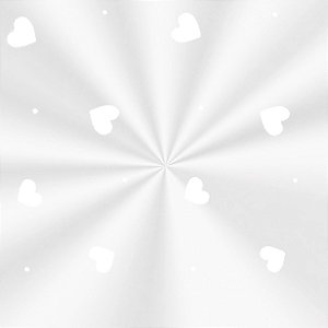 Saco Transparente Decorado Love Branco - 15x22cm - 100 unidades - Cromus - Rizzo Embalagens