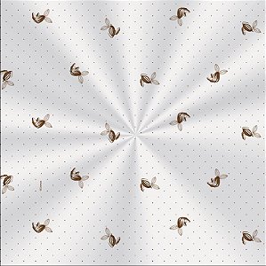 Saco Decorado Sabor Marrom - 15x29cm - 100 unidades - Cromus - Rizzo Embalagens