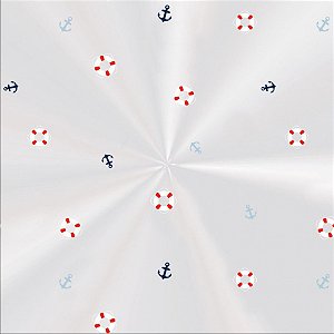 Saco Decorado Velejar - 15x29cm - 100 unidades - Cromus - Rizzo Embalagens