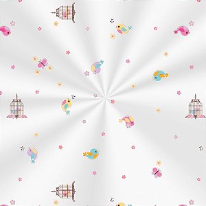 Saco Decorado Liberdade - 25x37cm - 100 unidades - Cromus - Rizzo Embalagens