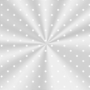 Saco Decorado Poá Branco - 25x37cm - 100 unidades - Cromus - Rizzo Embalagens