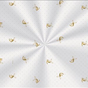 Saco Decorado Sabor Ouro - 30x44cm - 100 unidades - Cromus - Rizzo Embalagens