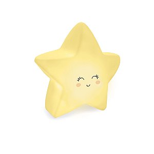 Mini Luminária Estrela Amarela Festa Pedacinho Do Céu - Cromus - Rizzo Festas