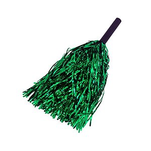 Pompom Metalizado Mamãe Sacode de Carnaval - Verde - 1 unidade - Rizzo