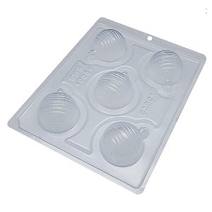 Forma Especial Bolinha de Natal Riscado - Ref. 10051 - BWB