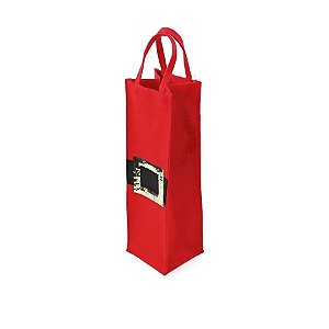 Saco De Juta Para Garrafa - Cinto Noel - 35x10cm - 1 unidade - Cromus - Rizzo