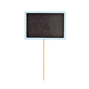 Lousa para Personalizar Pick Azul - 04 unidades - Cromus - Rizzo Festas