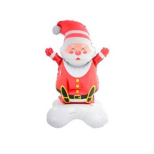 Balão de Festa Microfoil 58" 147cm - Papai Noel - 1 unidade - Rizzo