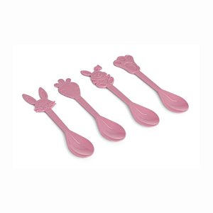 Colheres Decorativas de Páscoa - Rosa Candy  - 12 unidades - Festplastik - Rizzo