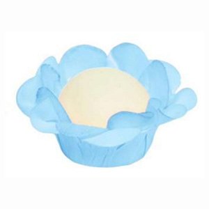 Forminha para Doces Finos - Smile - Seda Azul - 40 unidades - Maxiformas - Rizzo