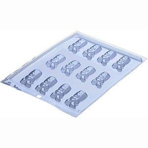 Forma de Acetato Coelhinhos - Cód. 272 - 1 unidade - Porto Formas - Rizzo