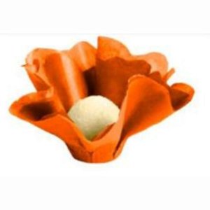 Forminha para Doces Finos - Cheri - Laranja - 50 unidades - Maxiformas - Rizzo