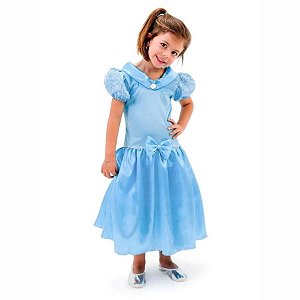 Fantasia Princesa Gelo Infantil - 1 unidade - Anjo - Rizzo